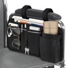 FINPAC Wheelchair Side Storage Bag w/Cup Holder, Wheelchair Armrest Accessories