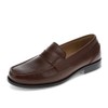DOCKERS Mens Colleague Dress Penny Loafer Shoe, Dark Brown, 9