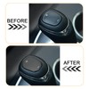 TOMALL Stainless Steel Car Gear Shift Knob Cover Compatible with