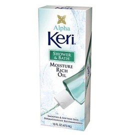 Keri Alpha Shower & Bath Moisture Rich Oil, 2 Count