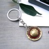 DYMSUP Luffy Straw Hat Keychain, One Piece Straw Hat Key