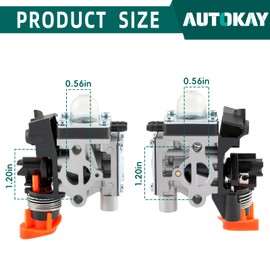 AUTOKAY Carburetor Kit Fits for Stihl FS 94 RC-E Z, FS 94 R-Z KM94 KM HL 94 94R Brushcutter Parts Carb, Carb Tune Up Kit Replace 41491200602, 4149 120 0602, 4149-120-0602
