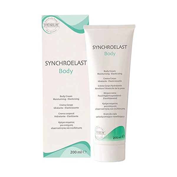 Synchroline Synchroelast Elasticising & Anti-stretch Marks Body Cream 200ml Ship Worldwide