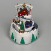 Christmas Village Ornament North Pole Village Ornament Xmas Snow House