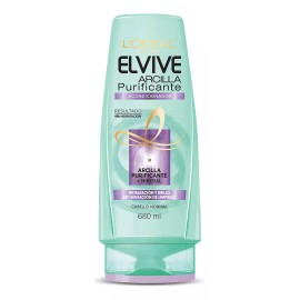 Elvive Acondicionador Elvive Elvive Arcilla Purificante en botella de 680mL por 1 unidad