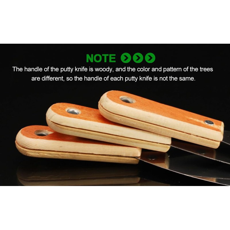 10PCS 4inch Drywall Taping Tools Set Puttyknife Flexible Scraper (1.5inch)