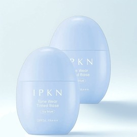 big mouth IPKN Tone Wear Tinted Base 40ml, Icy Blue, 2 pcs. / 입큰 톤 웨어 틴티드 베이스 40ml, 아이시 블루, 2개
