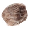 Woman Short Wig Synthetic Layered Straight Fluffy Heat Resistant Soft
