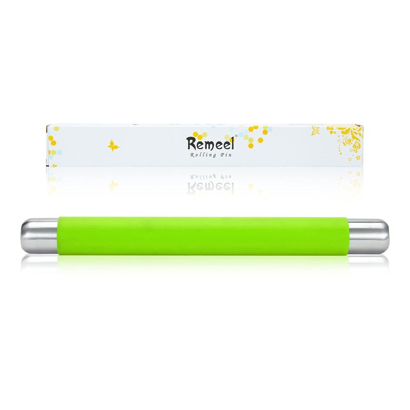 Remeel Rolling Pin Dough Roller for Baking with Thickened Non