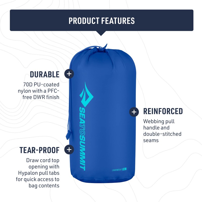 Sea to Summit Lightweight Stuff Bag 5 L Olive -