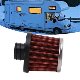 Heater Air Filter Connector, 25 mm Inlet Air Filter, Universal Heater Air Filter, Universal Air Intake Filter Connector for Webasto Heating