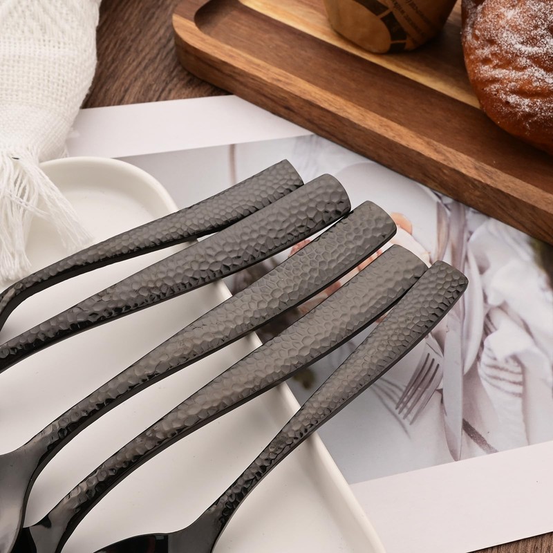 Uniturcky Serving Utensils Set, 5-Piece 18/8 Stainless Steel Hostess Serving