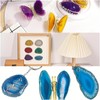 PARAS KORS 20pcs Polished Agate Pieces: Ideal for Elevating Home