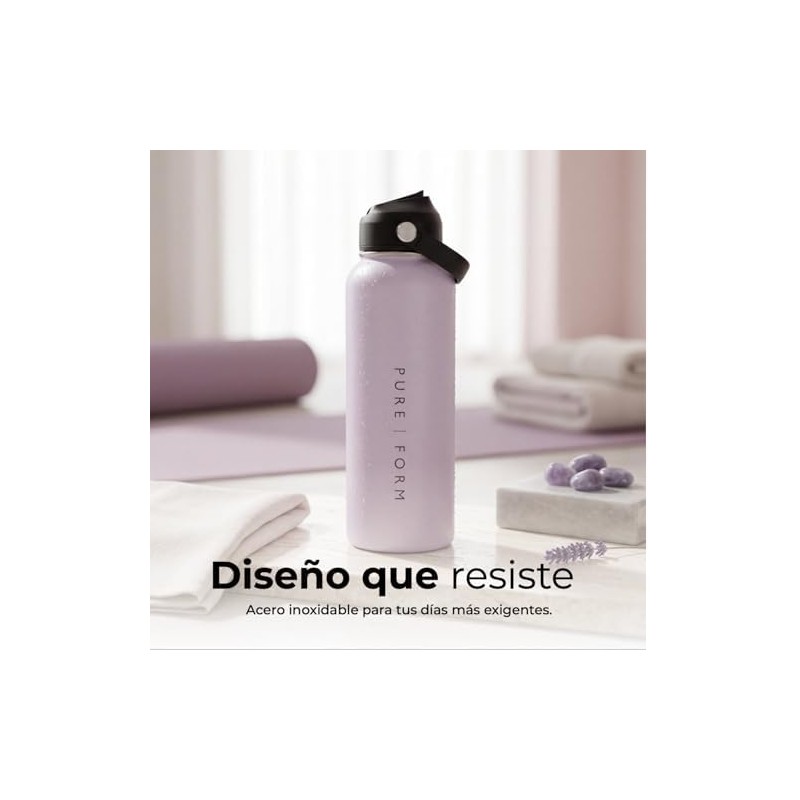 Pure Form Botella Térmica 1.2 lt - Termo de Acero