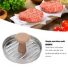 MOUMOUTEN 5 Inch Burger Press, Stainless Steel Non-Stick Hamburger Patty