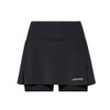 Head Women's Club Basic Skort W, black, 3xl