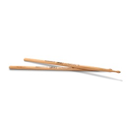 ÆON Percussion Ultrathin WT 15 Drumsticks | Thin, Light, Gloss Lacquer Finish, Wood Tip Drumsticks [0.475"x15] American Hickory