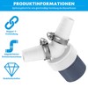 Washing Machine Drain Adapter, Double Connection Drain Adapter for Dishwasher