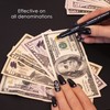 Nadex Counterfeit Pen, Easy Swipe - Gold for Real, Black