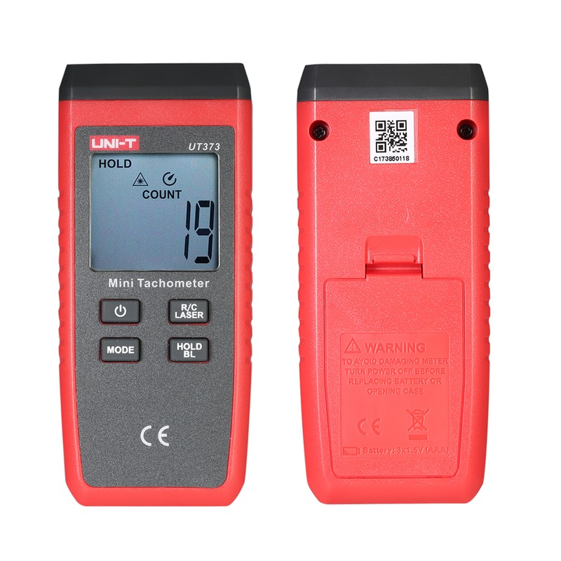 UNI-T UT373 Handheld LCD Digital Tachometer Speedometer Tach Meter Measuring