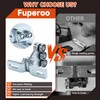 Fuperoo Electric Hoist 8 Wheel Trolley Assembly-Hoist Trolley Rollers.Ideal for