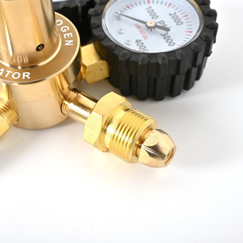 LTIENBST 4000Psi Nitrogen Regulator Kit Nitrogen Shock Fill Tool Compatible