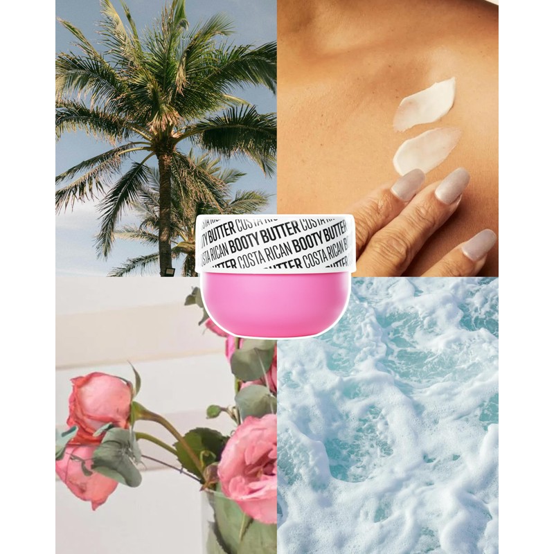 La Vida Caribena Costa Rican Booty Butter, Skin Smoothing Body