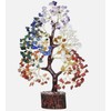 PurEarth Seven Chakra Healing Crystal Tree of Life Handmade Crystal