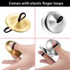Fiada 40 Pcs Finger Cymbals Belly Dancing Musical Instrument Percussion