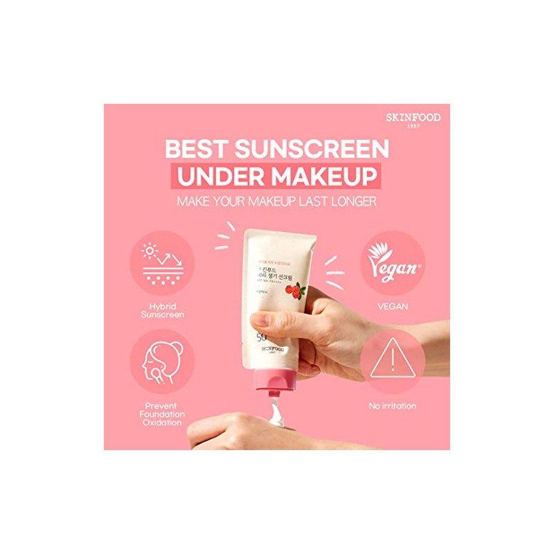 Protector Solar en Crema Berry Glowing Sun Cream SPF50+ PA++++
