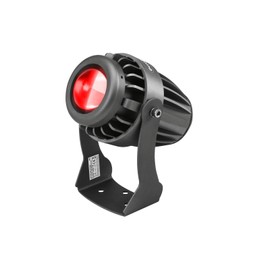 EUROLITE LED IP PST-10W Red Pinspot Weatherproof Pinspot (IP65) with Powerful 10 W LED