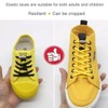 Widamin 2 Pairs of Elastic Shoelaces for Adults and Children,