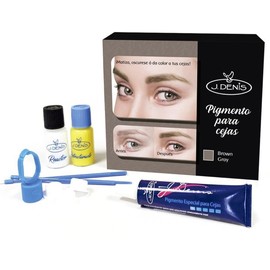 Pigmento Para Cejas Profesional Indeleble J Denis By Gaero Shop Color Brown Gray