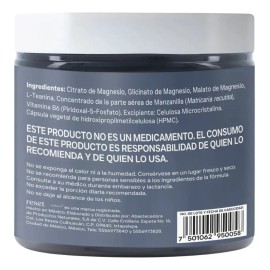 M3+ | Magnesio Glicinato, Citrato Y Malato Lteanina, 90 Cap