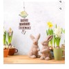 Kiplyki Wholesale Wooden Letter Easter Bunny Decorative Letter Pendant HOME