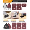 172 Pcs Oscillating Tool Sanding Pad Kit 4 Pcs Triangle