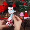 Fovths 12 Pack Christmas Snowman DIY Kit Build Snowman Modeling