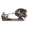 Veronese 10.5" Genesis The Creation of Adam Statue God and Man Bronze Sculpture
