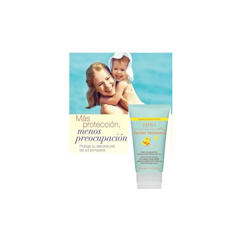 Jafra Tender Moment Protector Solar Para Beb Fps 50