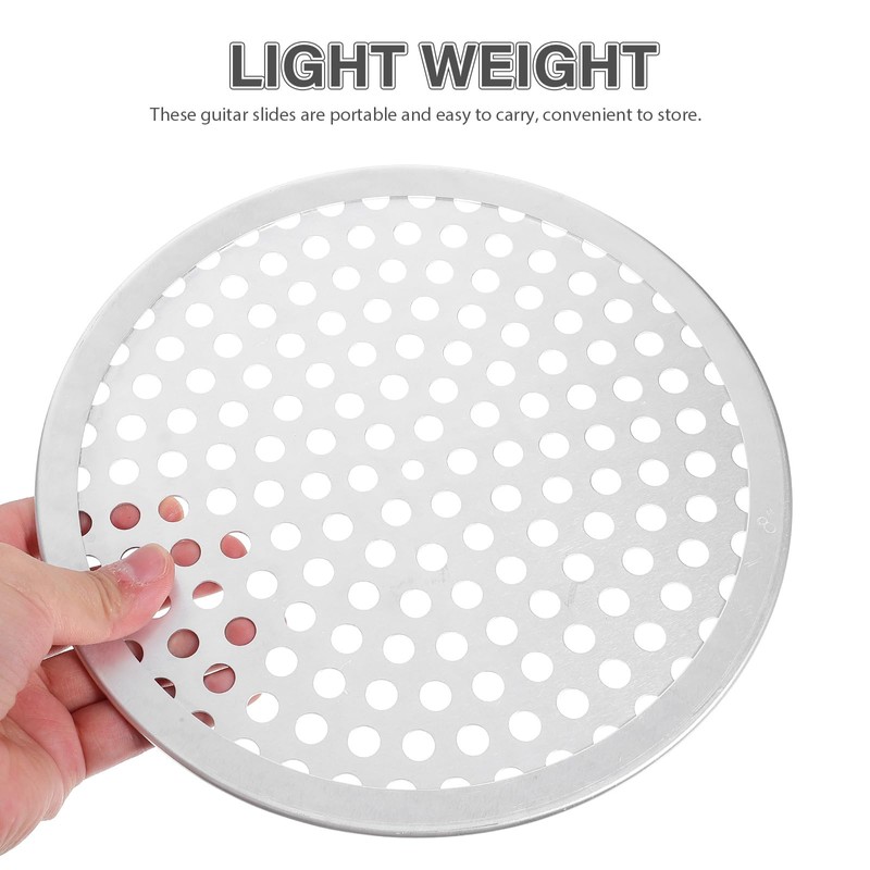 Zerodeko 6 inch Stainless Steel Pizza Tray - Pizza Baking