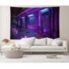 CHNYWORK 7x5ft Cyberpunk City Backdrop Futureistic Grunge Urban Neon Night