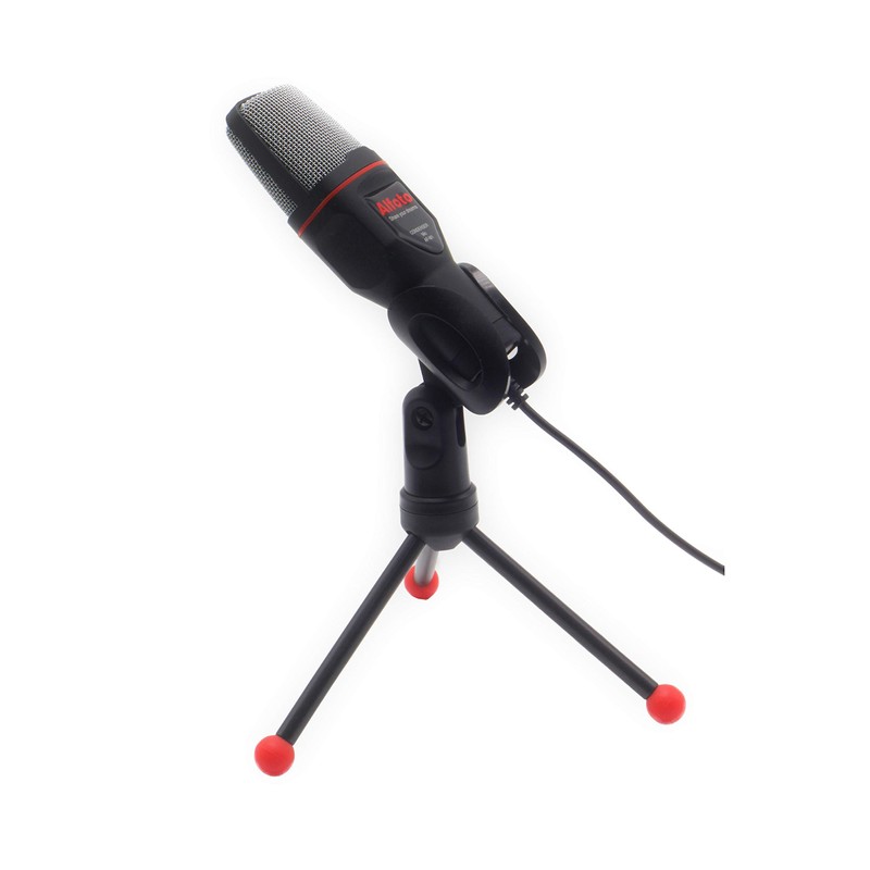 Alfoto AF-M1 3.5mm 4 Pole Mini Plug Condenser Microphone *The