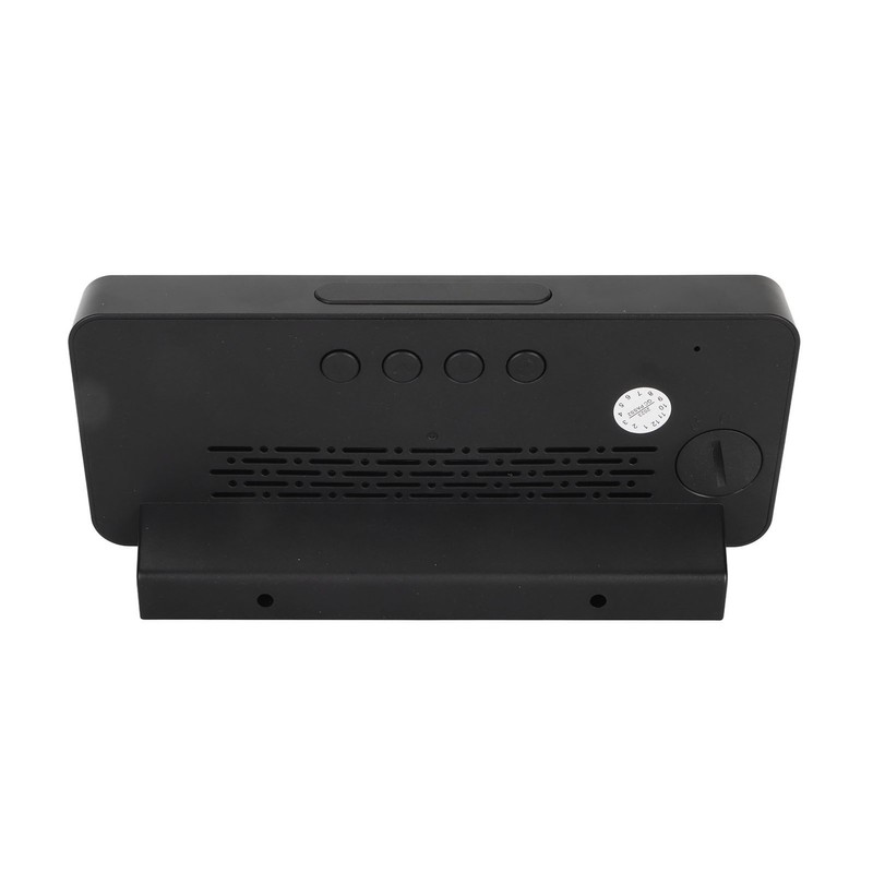 Digital Alarm Clock Dual Display Adjustable Brightness Large Display LED