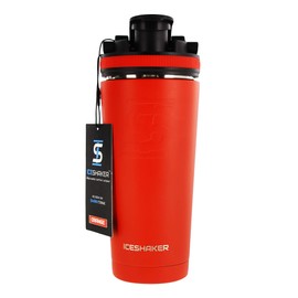 Ice Shaker - TERMO SHAKER ROJO acero inoxidable, marca , mantiene tu bebida por más tiempo a la temperatura que deseas
