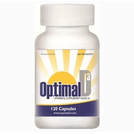  Optimal D3 | Vitamin D3 50,000 IU | High-Potency Immune Support – 120 Capsules
