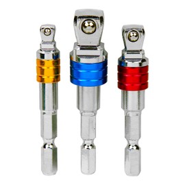 SK11 ESA-3F 2-way Flexible Socket Adapter Set, Square Drive of 1/4 inch (6.35 mm), 3/8 inch (9.5 mm), 1/2 inch (12.7 mm)