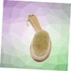FRCOLOR Wooden Shower Brush Body Exfoliating Back Scrubber Dry Brush