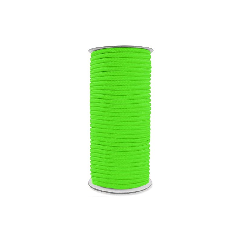 All-Purpose Outdoor Rope 60 Metres in Various Thicknesses Colour Green