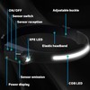 LED Headlamp Rechargeable Flashlight, 2-Pack 230° Wide Beam Headlight with
