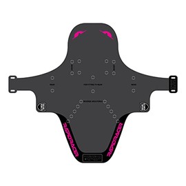 RRP Rapid Racer Products Unisex Adult Enduro Mudguard, Black/Pink, Standard